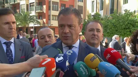 Marcos Ortu&ntilde;o habla sobre la moci&oacute;n de censura en Cartagena (foto: La 7)