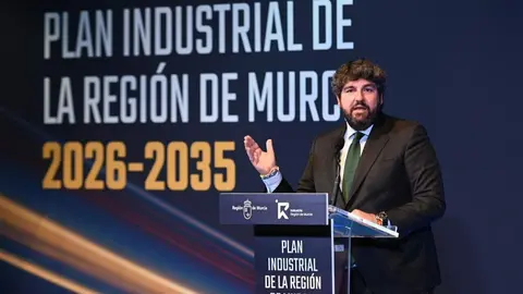 L&oacute;pez Miras preside el acto de puesta en marcha del Plan Industrial de la Regi&oacute;n de Murcia 2026-2035