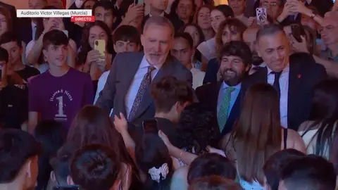 Felipe VI, en el Tour del Talento de la Fundaci&oacute;n Princesa Girona