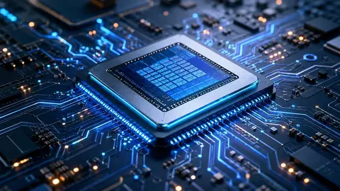 Imagen de un microchip | Generada por IA