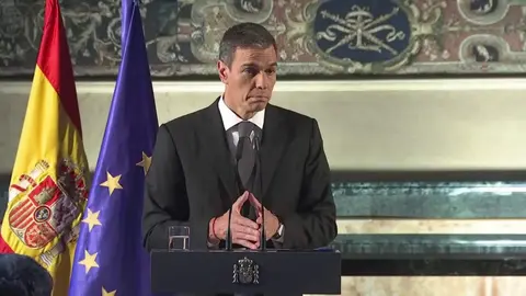 Pedro S&aacute;nchez, presidente del Gobierno de Espa&ntilde;a, desde Roma