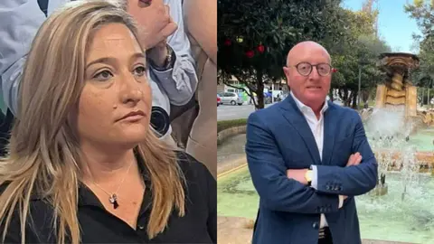 Beatriz S&aacute;nchez del &Aacute;lamo y Diego Salinas