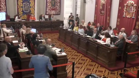 Pleno en el Ayuntamiento de Cartagena