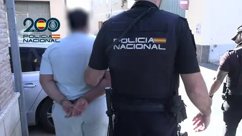 Una de las detenciones (foto: PN)