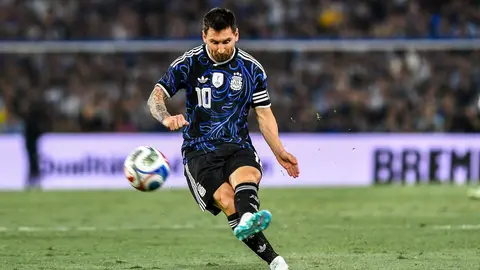 Archivo - Leo Messi durante un partido amistoso entre Argentina y Mauritania en el Bombonera Stadium.
- Cristina Sille/dpa - Archivo