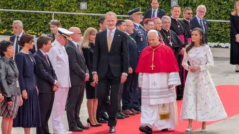 Los Reyes reciben a Le&oacute;n XIV (foto: EP)