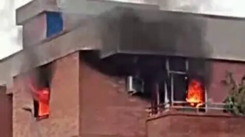 Incendio en una vivienda de Alguazas