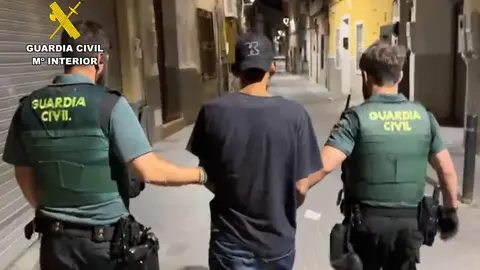 Detenido por robar en un colegio de Cieza | Foto: Guardia Civil