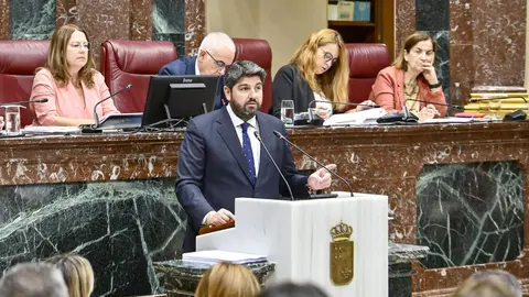 El presidente de la Comunidad Aut&oacute;noma de la Regi&oacute;n de Murcia, Fernando L&oacute;pez (foto: EP)