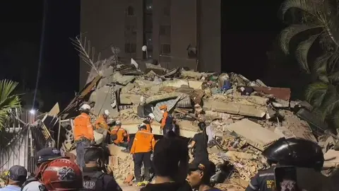 Estados Unidos estima miles de muertos por el doble terremoto en Venezuela (foto: La 7)
