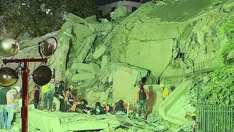 Una de las im&aacute;genes de los da&ntilde;os provocados por los terremotos de Venezuela (foto: EP)