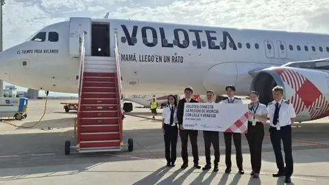 Vuelos directos a Lille y Venecia desde el aeropuerto de Murcia