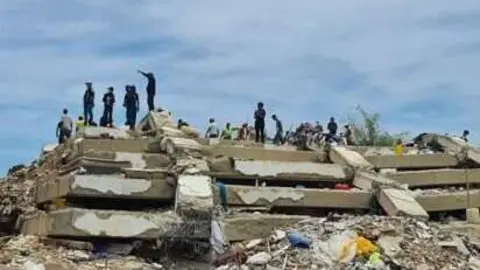 Imagen de las devastadoras consecuencias de los terremotos de Venezuela (foto: EP)