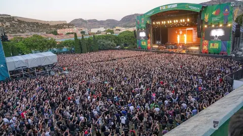 Actuaci&oacute;n de Iron Maiden en el Rock Imperium