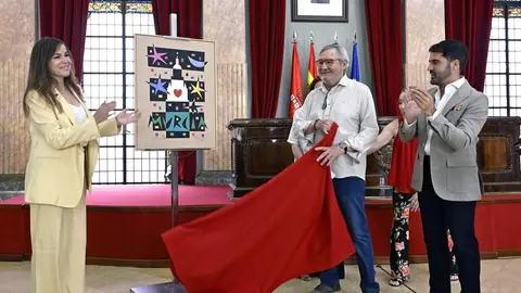 Presentaci&oacute;n del cartel de la Feria de Septiembre de 2026 de Murcia, 'Murcia enamora' del artista Marcos Salvador