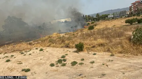 Incendio en Alcantarilla