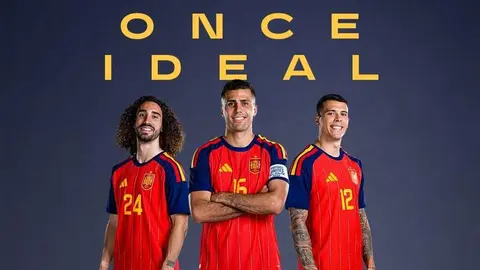 Rodri, Pedro Porro y Marc Cucurella en el once ideal del Mundial 2026 (foto: RFEF)