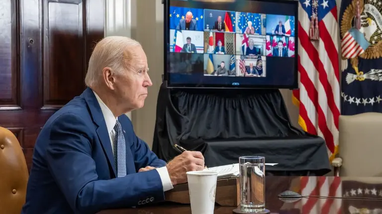 El presidente de Estados Unidos, Joe Biden
