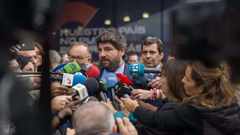 Declaraciones de L&oacute;pez Miras en el evento del Corredor Mediterr&aacute;neo