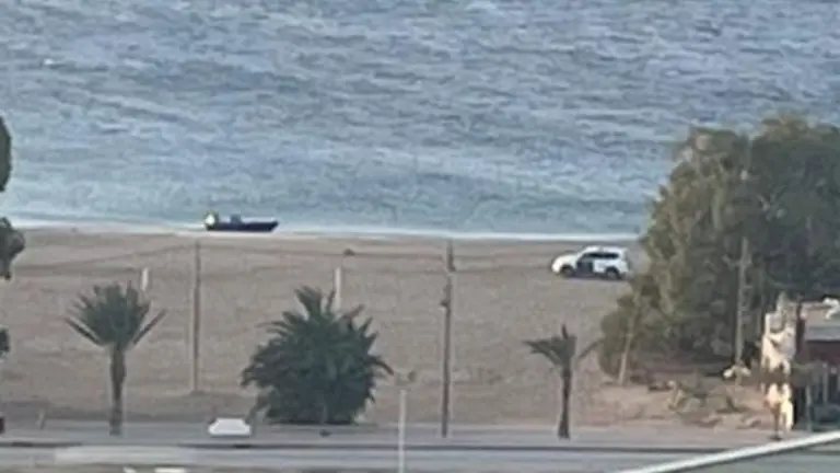 Patera interceptada en Bolnuevo