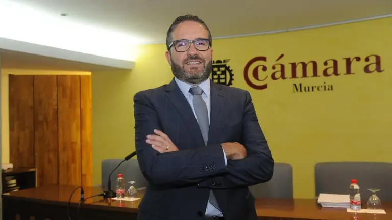 Miguel L&oacute;pez Abad, presidente de la C&aacute;mara de Comercio de Murcia