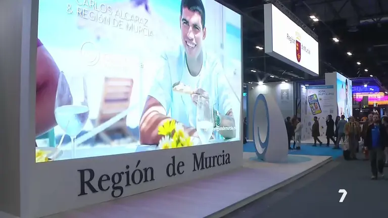 Stand de la Regi&oacute;n de Murcia en Fitur 2023