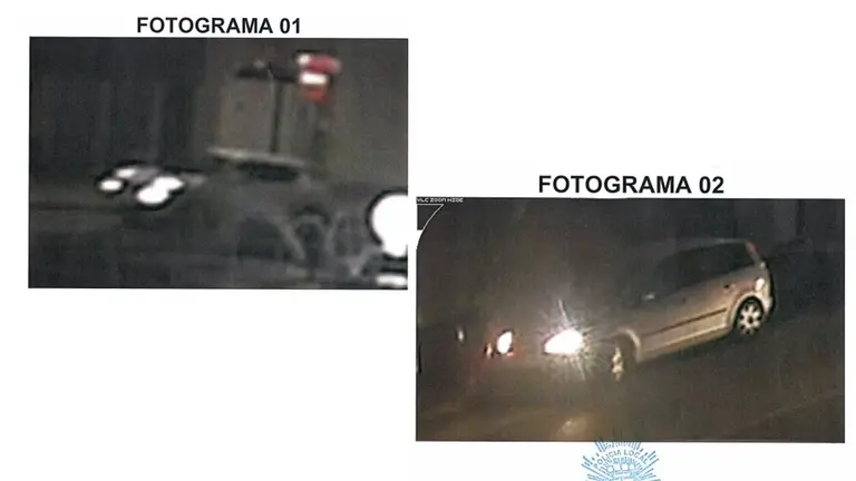 es probable que presente da&ntilde;os en su frontal con posible rotura de la luna delantera.