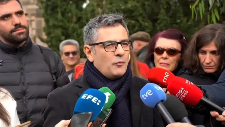 El ministro de Justicia, F&eacute;lix Bola&ntilde;os