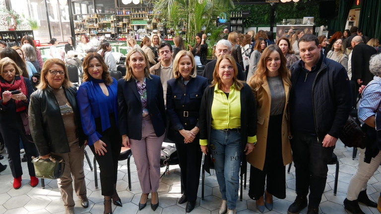 La vicesecretaria de Pol&iacute;tica Social y Estado del Bienestar del Partido Popular de la Regi&oacute;n de Murcia, Conchita Ruiz, en el Acto de la Mujer