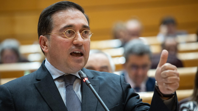 El Ministro de Asuntos Exteriores, Jos&eacute; Manuel Albares