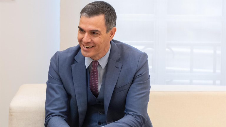 El presidente del Gobierno, Pedro S&aacute;nchez
