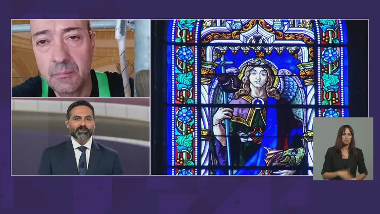 Entrevista a Pablo Mu&ntilde;oz en 7 Noticias (foto: La 7)
