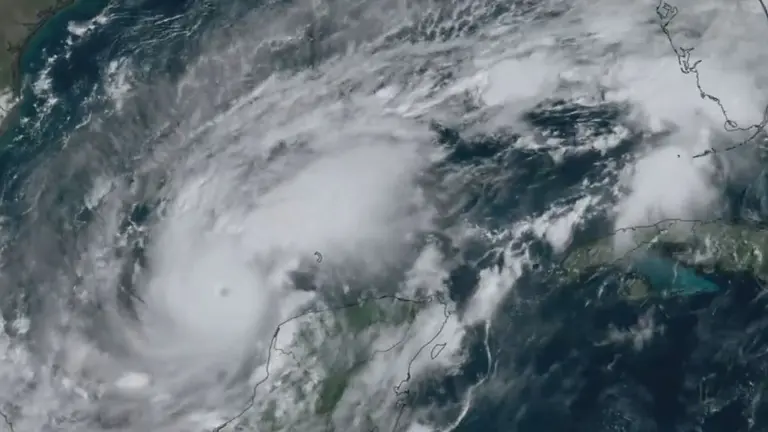 Imagen de sat&eacute;lite del hurac&ntilde;an 'Milton'