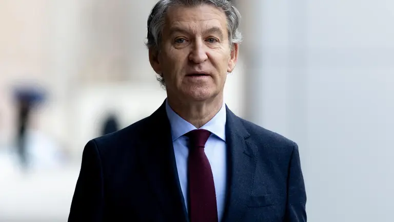 El presidente del PP, Alberto N&uacute;&ntilde;ez Feij&oacute;o,