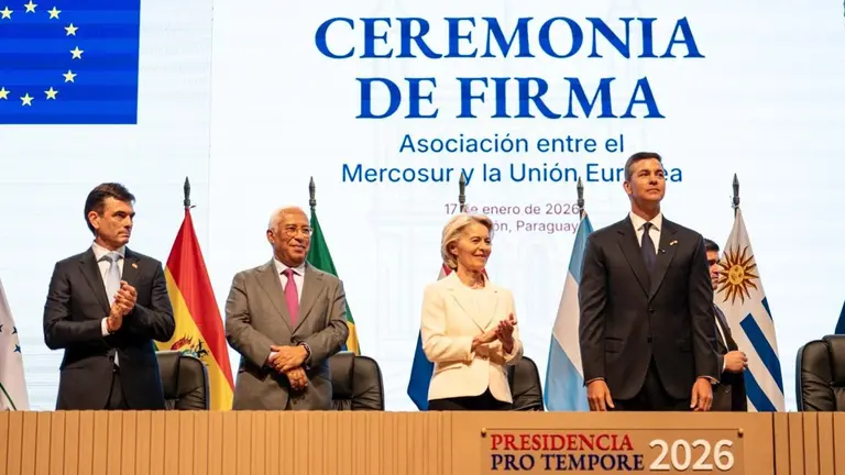 Firma del acuerdo de libre comercio UE-Mercosur en Asunci&oacute;n (Paraguay)
- PRESIDENCIA DE PARAGUAY