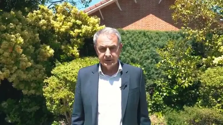 Jos&eacute; Luis Rodr&iacute;guez Zapatero, en el v&iacute;deo publicado
