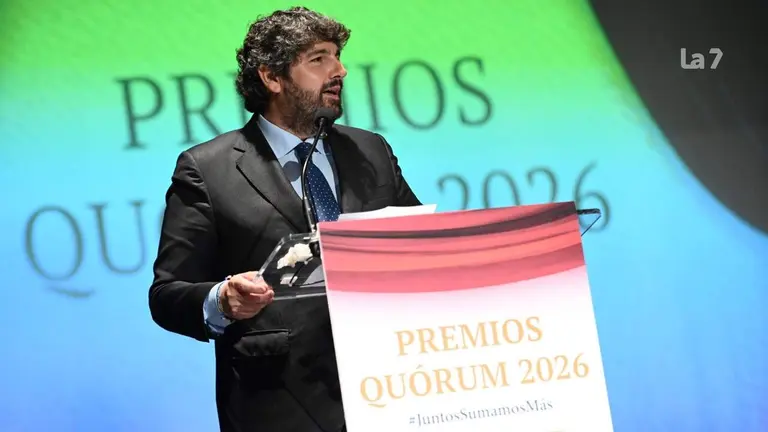 Fernando L&oacute;pez Miras, presidente de la Comunidad Aut&oacute;noma de la Regi&oacute;n de Murcia