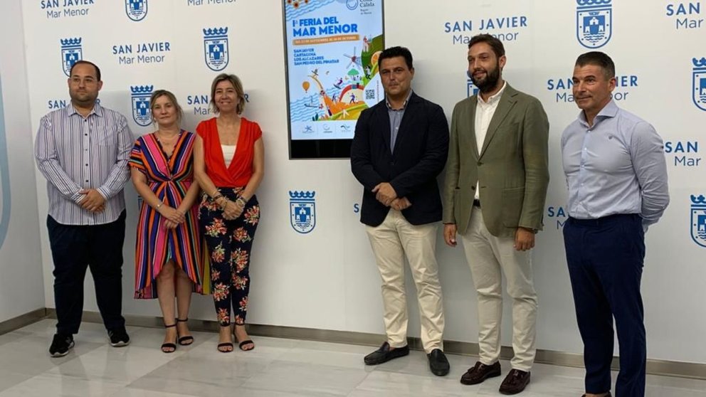 El director general del Instituto de Turismo de la Región de Murcia (Itrem), Juan Francisco Martínez, participó en San Javier en la presentación de la I Feria del Mar Menor (Foto: CARM)