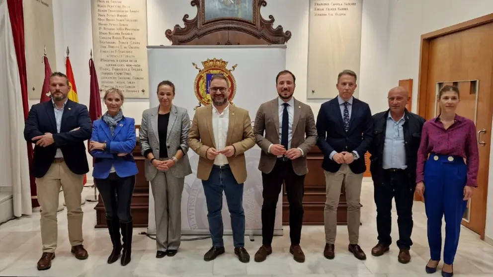 Acto de presentaci&oacute;n de los Honores y Distinciones de Lorca con motivo de la festividad del patr&oacute;n de la ciudad, San Clemente (Foto: Ayto. Lorca)