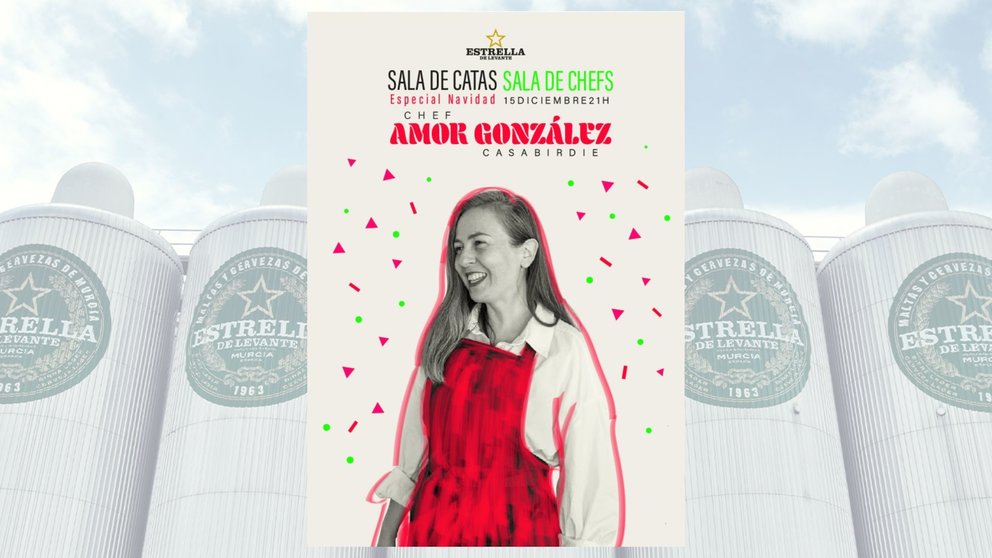 Amor González protagonizará la última cena de 'Sala de chefs'