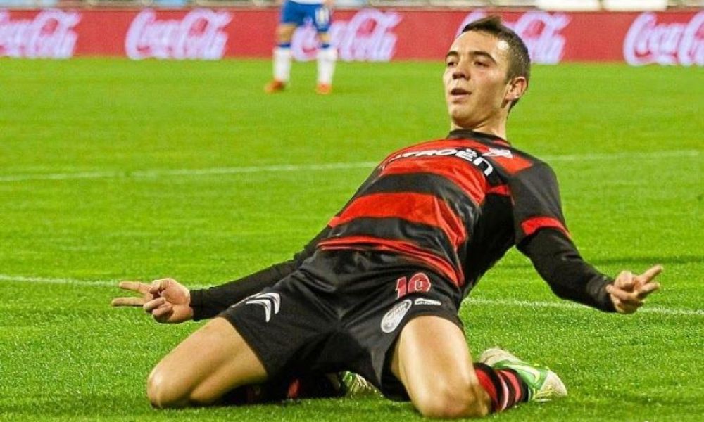 Iago Aspas celebra un gol con el Celta de Vigo (Foto: LaLiga)