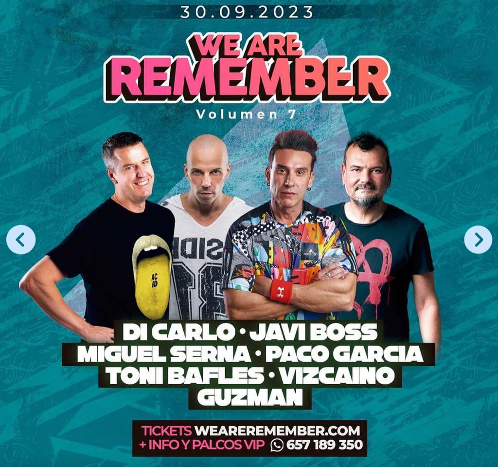Di Carlo, Javi Boss o Paco García, algunos de los DJ participantes en la fiesta.