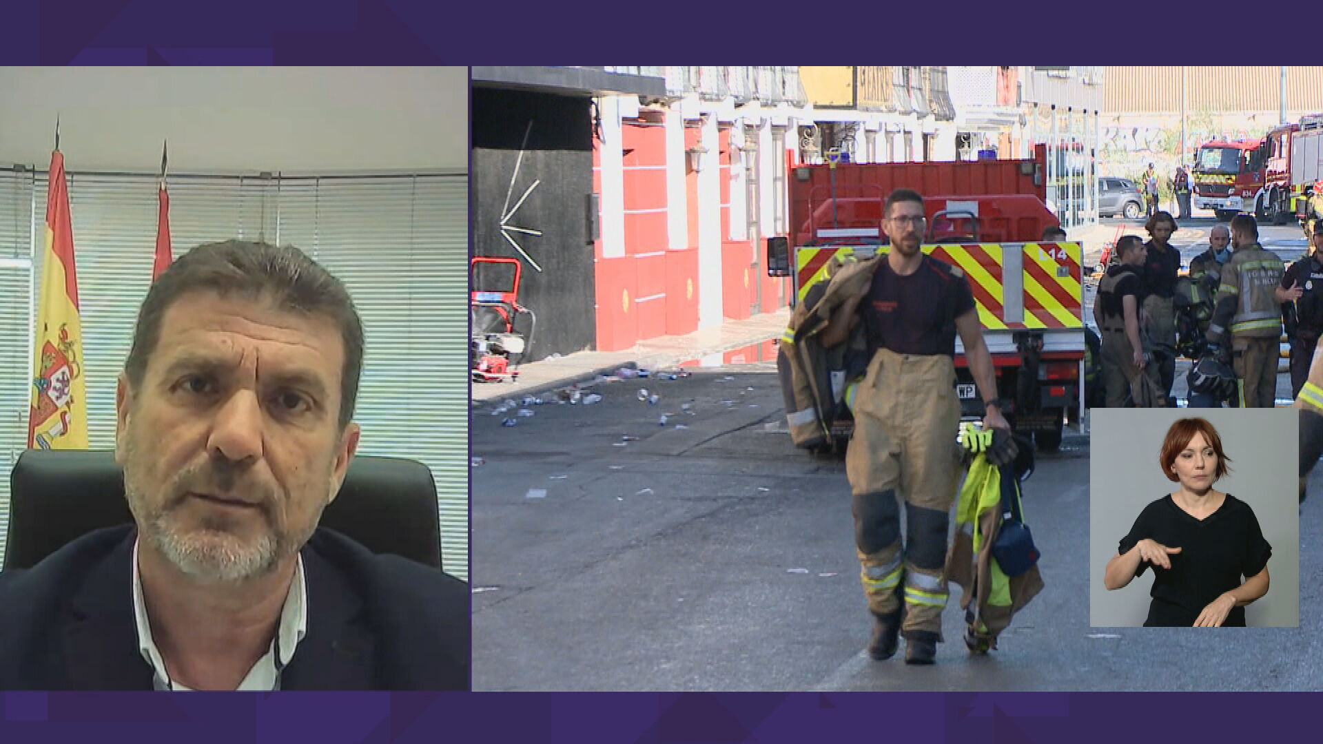 Fulgencio Perona, concejal  delegado de Seguridad Ciudadana y Emergencia del Ayuntamiento de Murcia (foto: La 7)