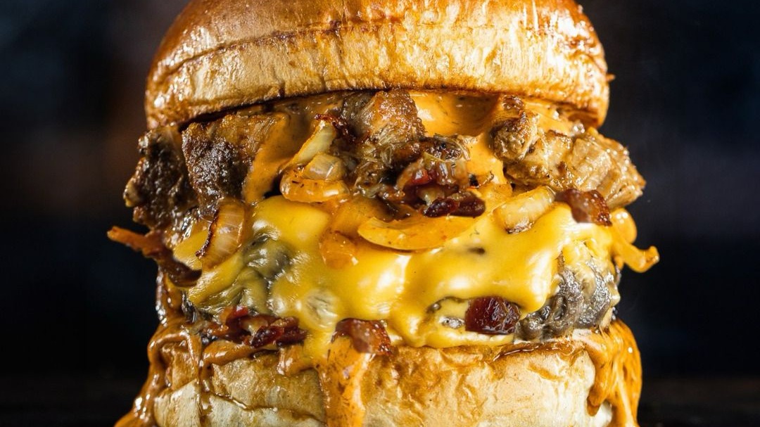Hamburguesa 'Lil Wayne' del restaurante malagueño Gottan (foto: Champions Burguer)