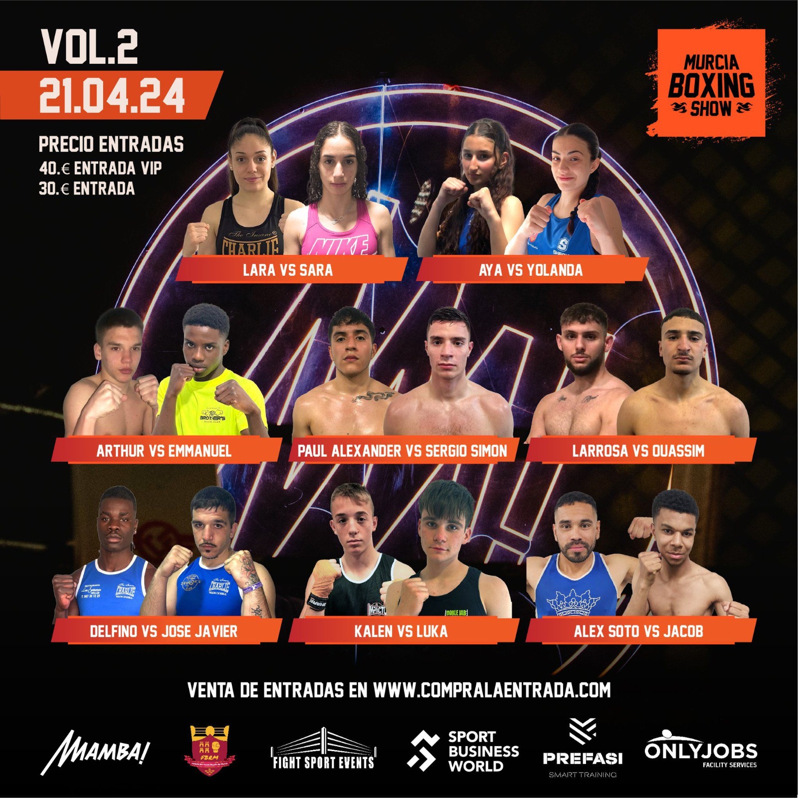 murcia boxing show 2