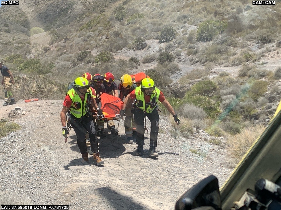 Rescate Calblanque (foto: 112)