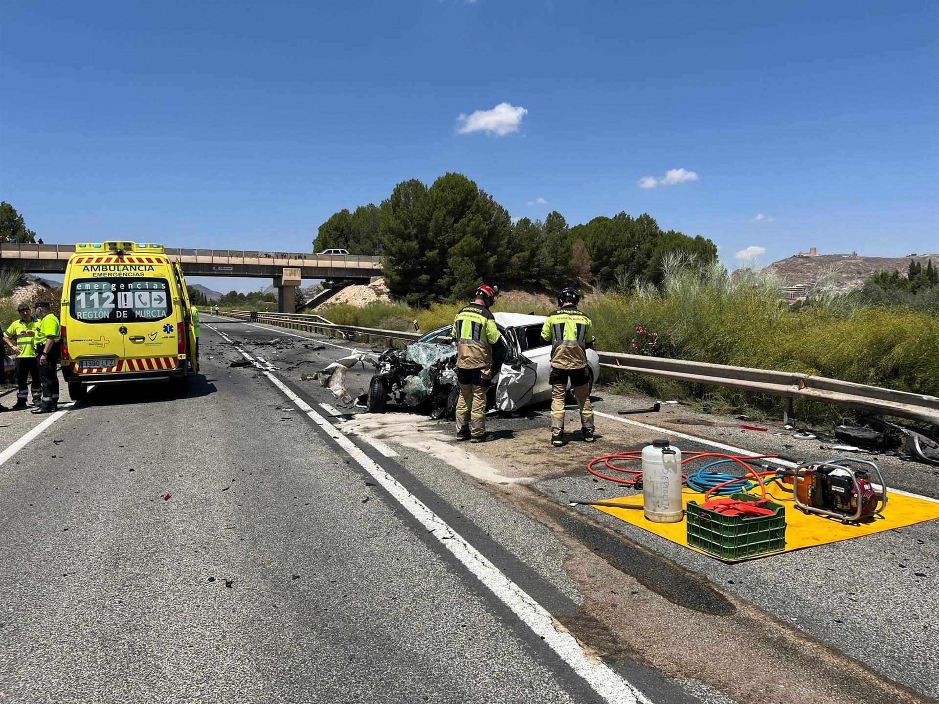 Accidente en Jumilla