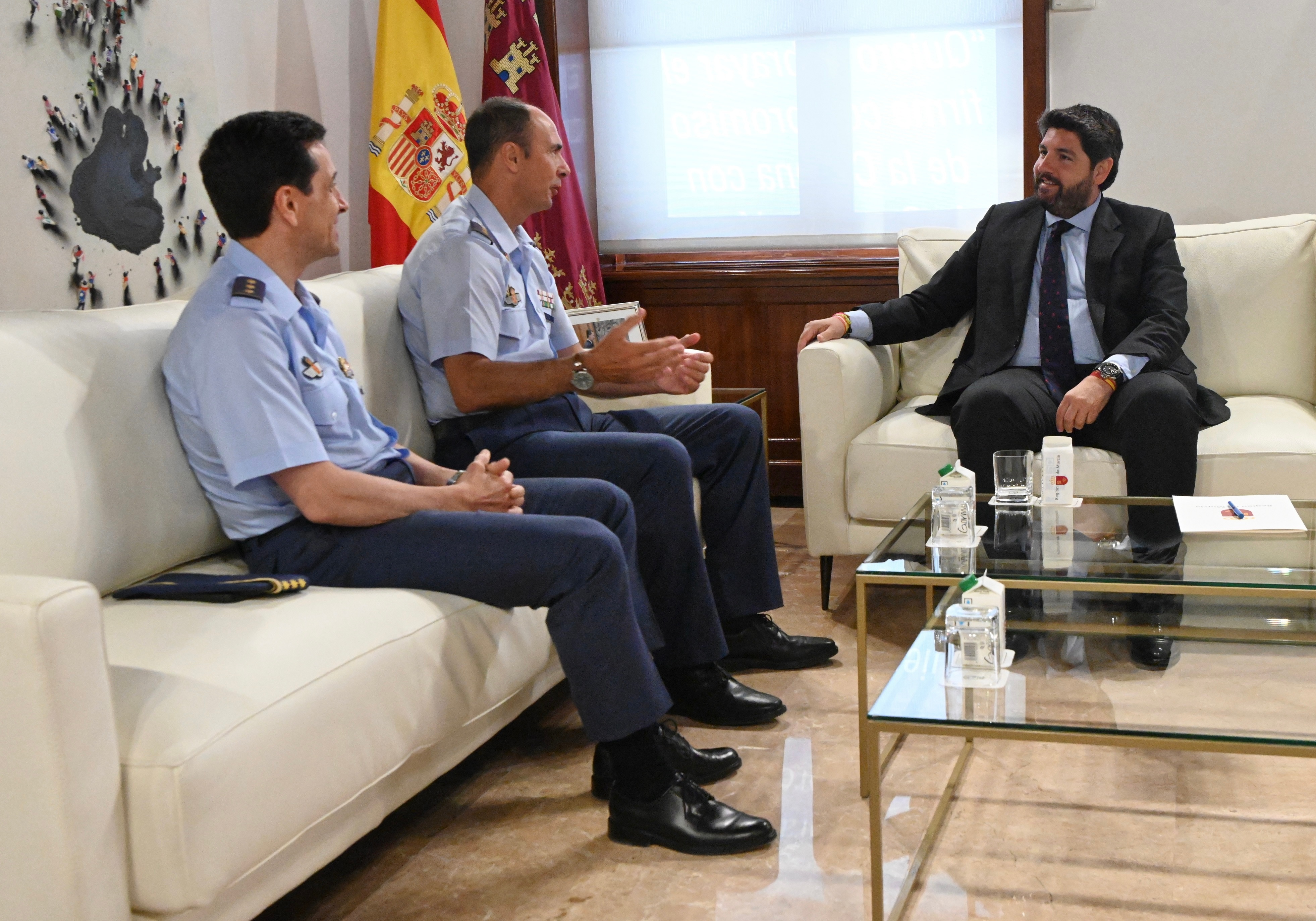 Recepción en el Palacio de San Esteban (foto: CARM)