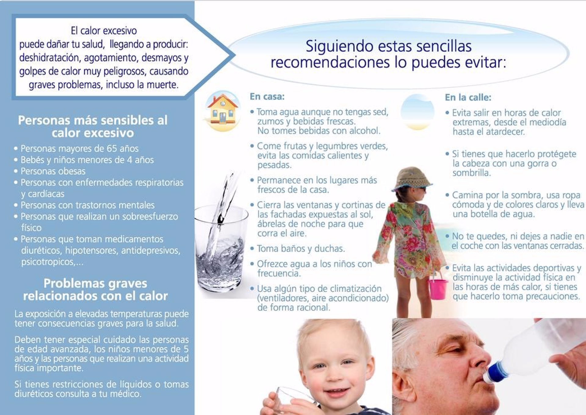 Las autoridades sanitarias elevan a nivel 2 el aviso por altas temperaturas en la Vega del Segura y Noroeste