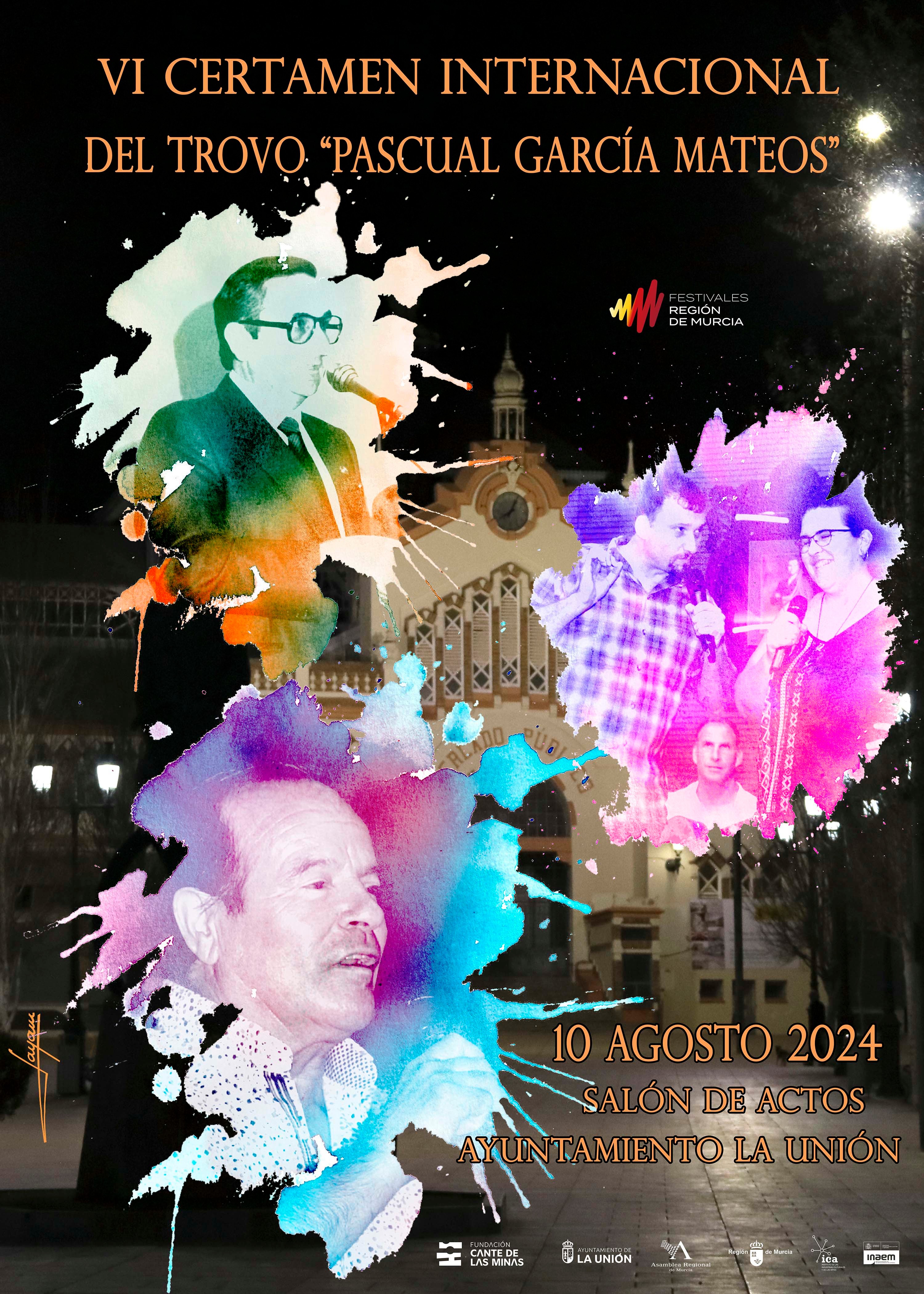 Cartel VI Certamen Internacional del Trovo 'Pascual García Mateos' 2024